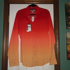 Ombré dress shirt